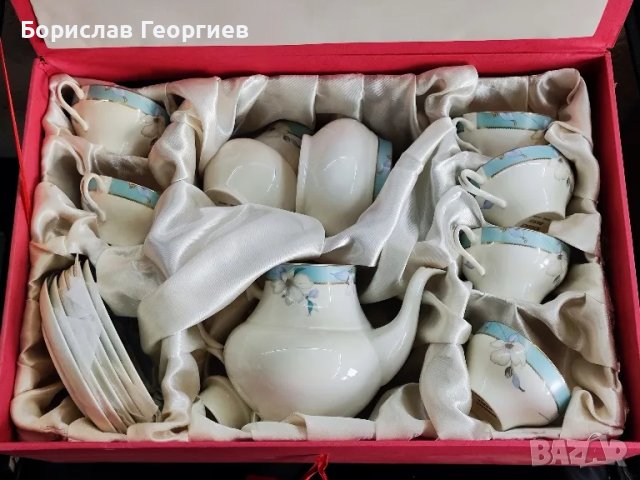 Нов порцеланов сервиз чаши за кафе