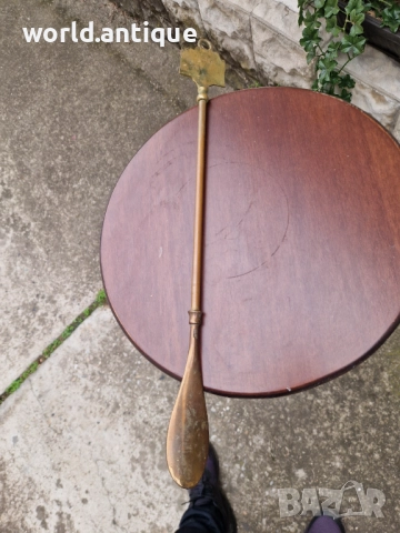 Антикварна английска бронзова обувалка , снимка 6 - Антикварни и старинни предмети - 52269812