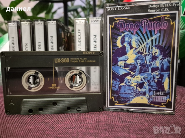 Аудио касети SONY - Deep Purple, Rainbow, Black Sabbath, Whitesnake, ACCEPT, Led Zeppelin,Uriah Heep, снимка 7 - Аудио касети - 52842892