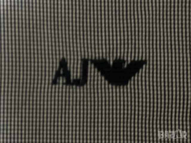 Armani Jeans мъжка риза – оригинална, отлично състояние, снимка 3 - Ризи - 55873490
