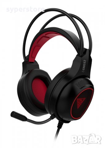 Слушалки с микрофон Геймърски Gamdias Eros E2 Черни Gaming Headset