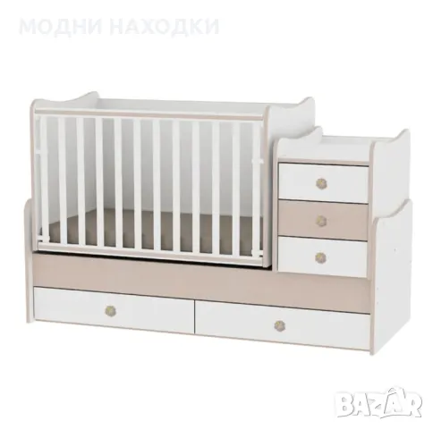 Бебешко трансформиращо Легло с люлка, снимка 1