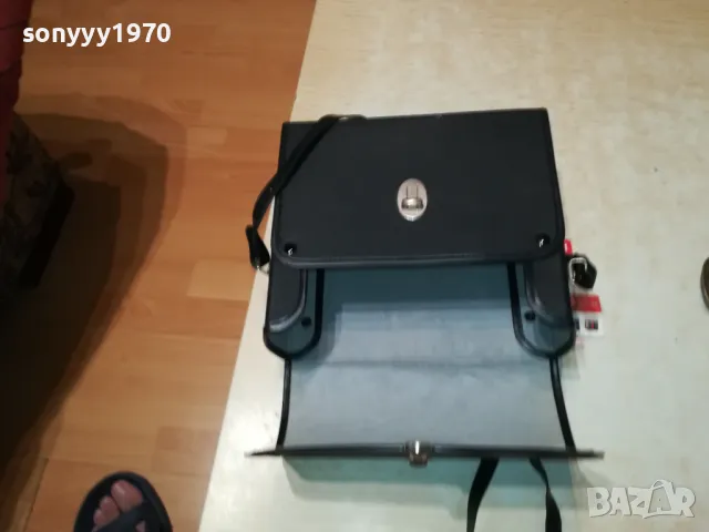 JAPAN-КОЖЕНА ЧАНТА ЗА БИНОКЪЛ 20Х17Х7СМ-MADE IN JAPAN ВНОС SWISS 1201251921, снимка 15 - Екипировка - 48654967