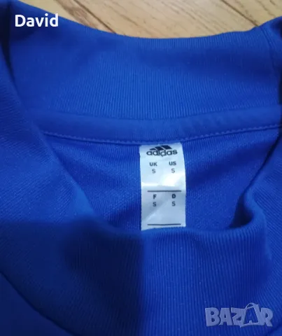 Оригинална мъжка блуза Adidas Tiro 19 Sweatshirt, снимка 6 - Блузи - 47950586