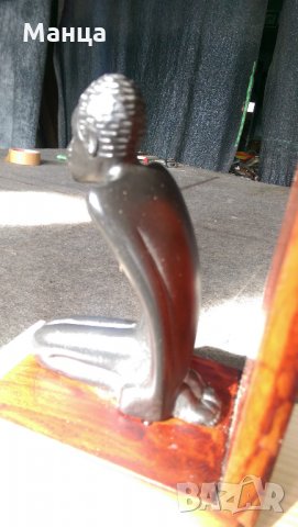 Африканска фигура, снимка 6 - Статуетки - 30897010