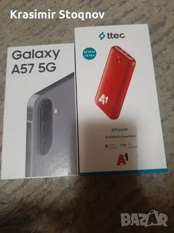 Samsung Galaxy A57 128GB Gray+Smart Watch Huawei GT 6 46mm Black Rubber, снимка 7 - Samsung - 55935594