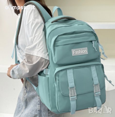 Раница ученическа с размери 45х30х20 см. Широки подплатени и дишащи презрамки. , снимка 2 - Раници - 37877018