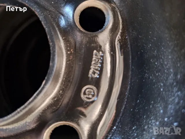 ОРИГИНАЛНИ ЖЕЛЯЗНИ ДЖАНТИ-ОПЕЛ /ШЕВРОЛЕТ/-5x105x56.5-16цола, снимка 3 - Гуми и джанти - 49821654