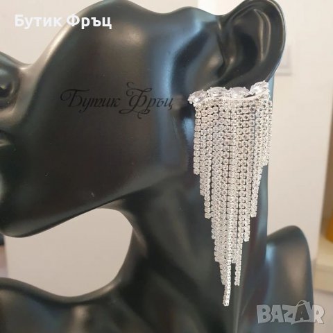 Обеци Вивиян, снимка 2 - Обеци - 38869240