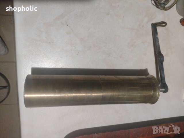 Мелничка за кафе,подправки и други,месингова, снимка 3 - Други - 37269240