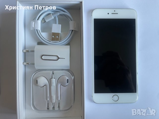 КАТО НОВ !!! iPhone 6S Plus - СИВ - 128GB - Отключен - НОВА БАТЕРИЯ !!, снимка 2 - Apple iPhone - 42252225