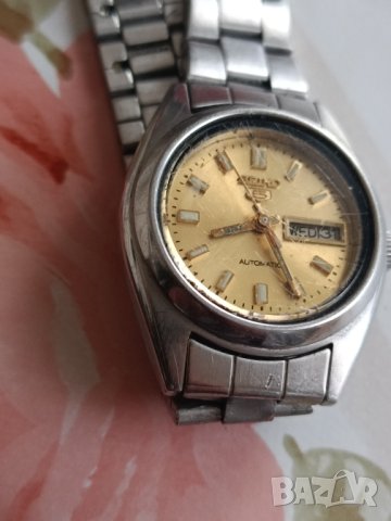 Часовник Seiko 5 дамски, снимка 5 - Дамски - 42891527