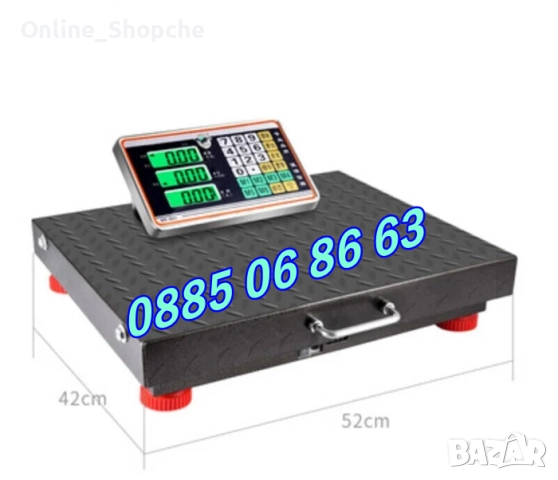 Безжичен кантар до 100 кг, 200 кг, 300 кг и 600 кг, безжична везна