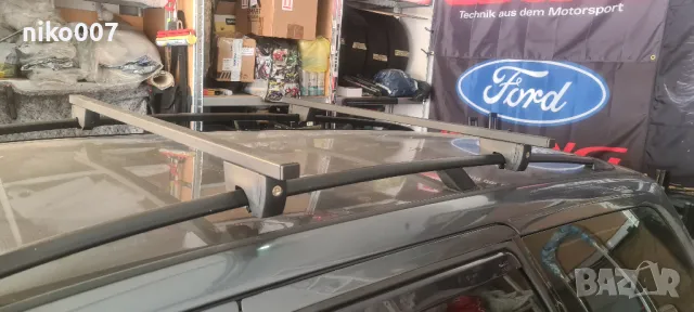 Форд фокус-Универсални-греди-релси-рейки-багажник-автобокс , снимка 2 - Аксесоари и консумативи - 30718749