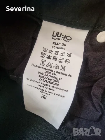 Liu jo *Оригинални,  черни дънки 26 размер , снимка 6 - Дънки - 56424571
