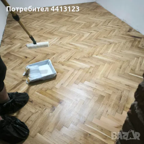 Редене и циклене на паркет , снимка 2 - Ремонти на апартаменти - 49472947