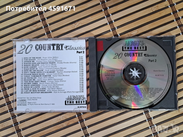  20 Country Classics Part 2, снимка 2 - CD дискове - 51933758