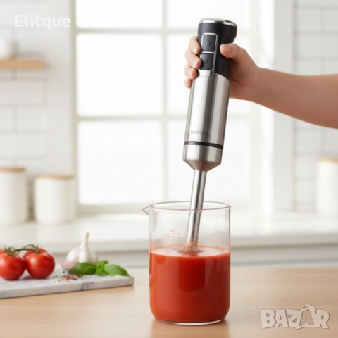 Пасатор Muhler MB-77S, 1000W, метален, снимка 3 - Чопъри и пасатори - 52542680