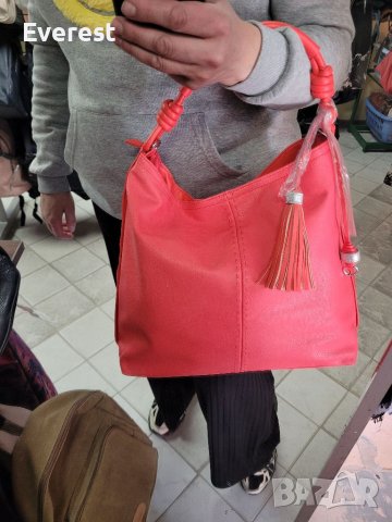 Голяма чанта,цвят ФУКСИЯ,тип торба, снимка 4 - Чанти - 40519288