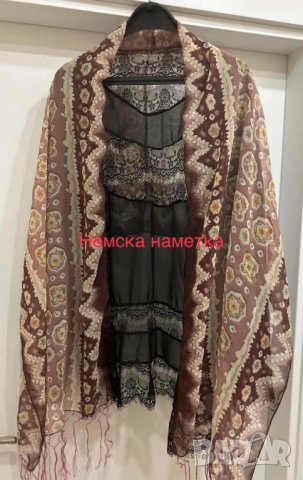 Стилна немска наметка/ парео, снимка 4 - Жилетки - 44320047