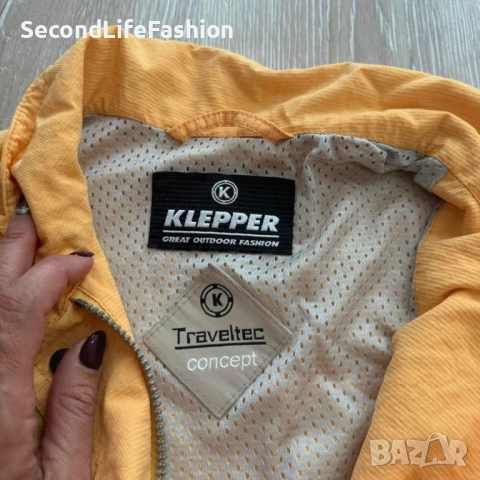 Дамски елек Klepper Traveltec Concept, размер L жълт , снимка 2 - Елеци - 52858926