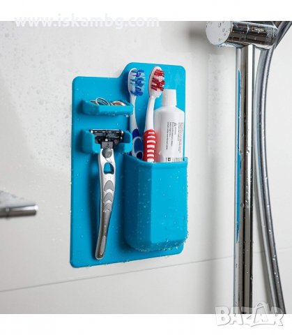 САМОЗАЛЕПВАЩ СИЛИКОНОВ ОРГАНАЙЗЕР ЗА БАНЯ - код 2027