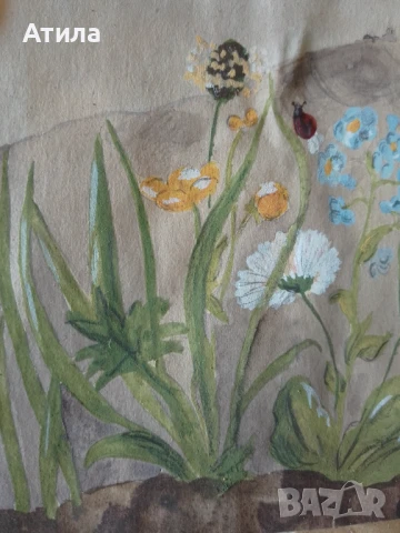 картина 11.5/11.5 см, снимка 3 - Картини - 51350934