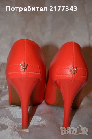 5 Чифта Елегантни Червени Официални Дамски Обувки на Ток Артикул №039, снимка 3 - Дамски елегантни обувки - 30962987