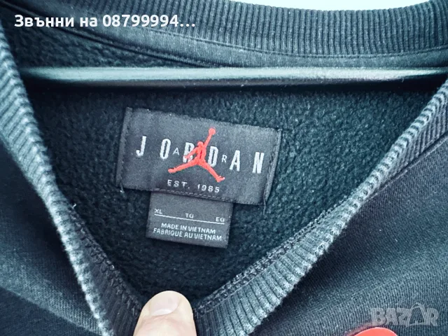 Оригинална блуза Nike Jordan Найк Джордан Модел 2026г, снимка 2 - Блузи - 55800021