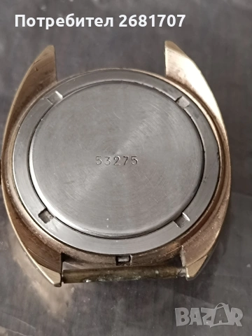 позлатен часовник Poljiot , снимка 3 - Мъжки - 54240060