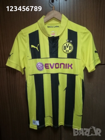 Borussia Dortmund Hummels оригинална тениска фланелка Борусия Дортмунд Шампионска Лига Puma, снимка 2 - Тениски - 52387978