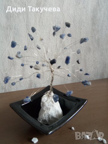 Дръвчета от естествени камъни.Добрият подарък носещ избрана енергия за Вас и другите., снимка 16 - Декорация за дома - 16172932