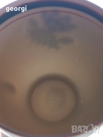 Троен сет датски фин костен порцелан кактус KPM Kobenhavns Maleri, снимка 12 - Чаши - 39335365