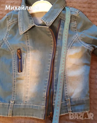 Дънково яке, снимка 4 - Детски якета и елеци - 49700453