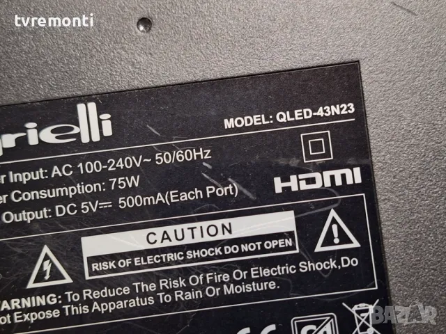 Main board TP.SK513S.PB802 (T),Arielli QLED-43N23​​ 40inc DISPLAY JR425D3HC1L, снимка 8 - Части и Платки - 47550294