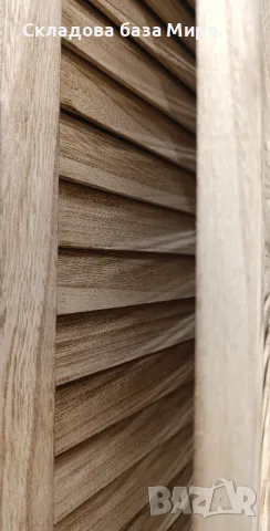 Интериорен Параван, естествено дърво, От 2 до 12 Крила, снимка 3 - Паравани - 49122475