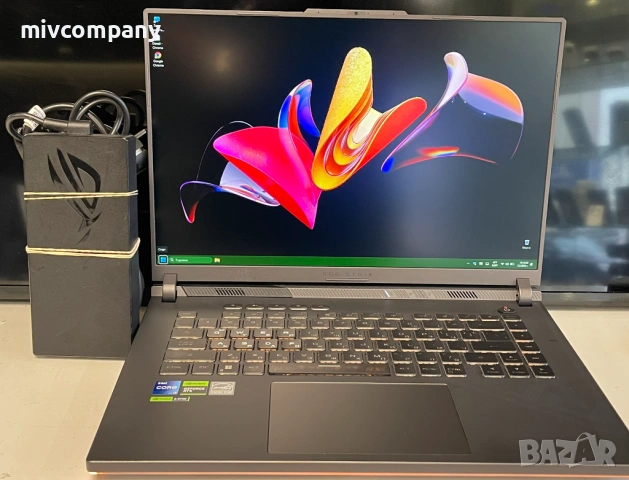 Гейминг лаптоп ASUS ROG Strix G16 G614 i7 1TB SSD 64 Ram Video 8GB