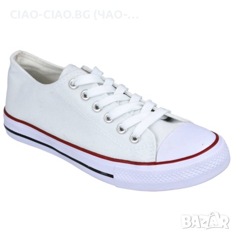 №36-40, Бели текстилни кецове, Унисекс модел