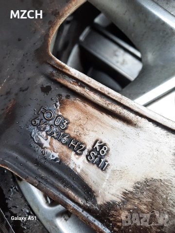 ляти джанти с гуми 5×108,16цола, форд , снимка 11 - Гуми и джанти - 54070677