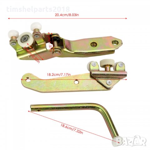 3 броя Ролки за плъзгаща врата Volkswagen Transporter T4 1990-2003, снимка 2 - Части - 33743291