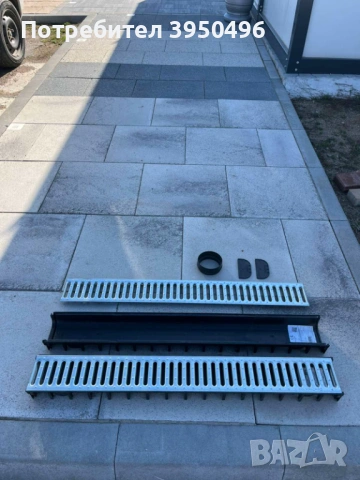 Линеен отводнител 100х50х1m, Клас А15 до 1,5 тона, снимка 6 - Строителни материали - 53060139