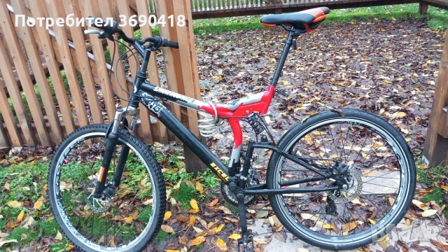 Cross MTB 26 full suspension Retro - M/L