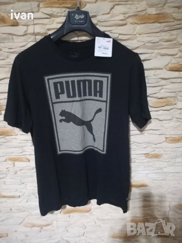 Puma Box QT tee, M  Размер мъжка  тениска ОРИГИНАЛНА НОВА., снимка 1 - Тениски - 31388753