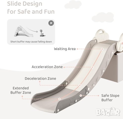 Улей за детска пързалка B088KJLPFQ, снимка 6 - Мебели за детската стая - 42887109