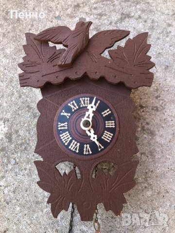 малък стенен часовник "SCHWARZWALD", снимка 2 - Антикварни и старинни предмети - 42918542