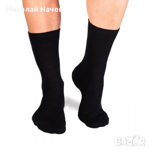 Комплект от 12 броя мъжки памучни чорапи, снимка 1 - Мъжки чорапи - 36655493