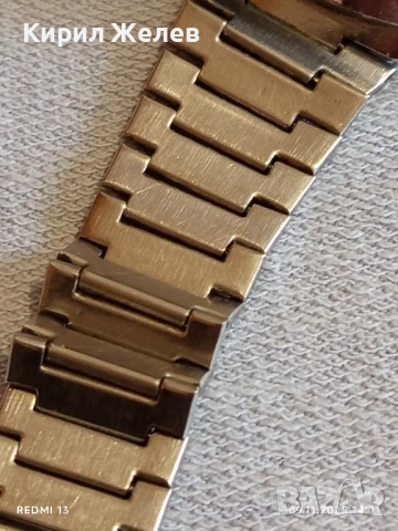 Стар механичен часовник мъжки ПОЛЕТ СССР с оригинална верижка 51532, снимка 7 - Антикварни и старинни предмети - 52350997