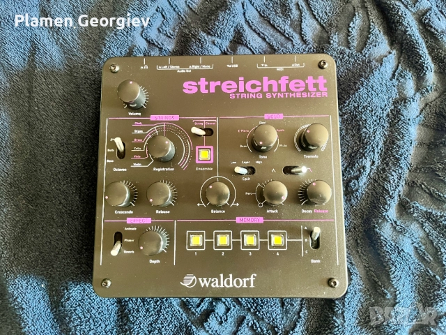 Продавам 499 лв синтезатор WALDORF Streichfett - модул, снимка 5 - Синтезатори - 51690546