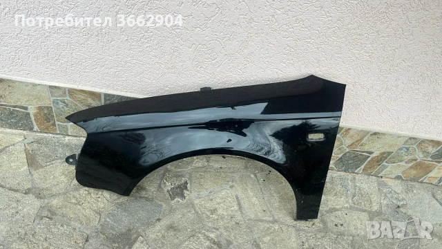 Преден капак и калник  ляв  за Audi A4 Avant черни отлични 75 евро капака и 40 евро калник , снимка 3 - Части - 53193636