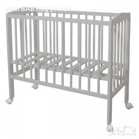 Детско Странично Легло 2в1 тип Next to Me с Матрак и Аксесоари 8s1 - Цвят Сиво, снимка 10 - Кошарки - 36645633